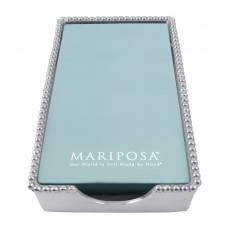 Mariposa String of Pearls Beaded Guest Napkin Holder MPSA1282